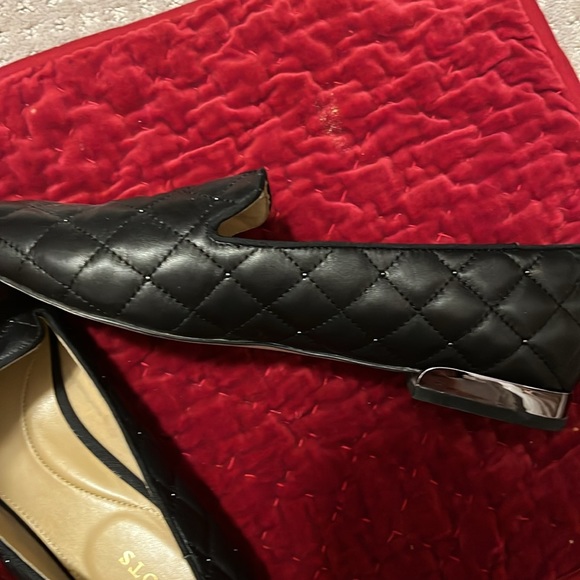 Leather quilted flats - Picture 2 of 6